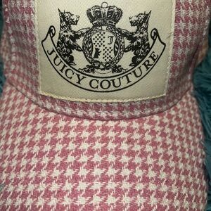 Juicy Couture Houndstooth Baseball Hat